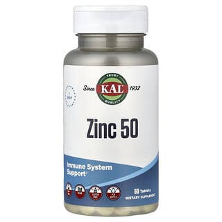 KAL, Zinc 50, 60 Tablet