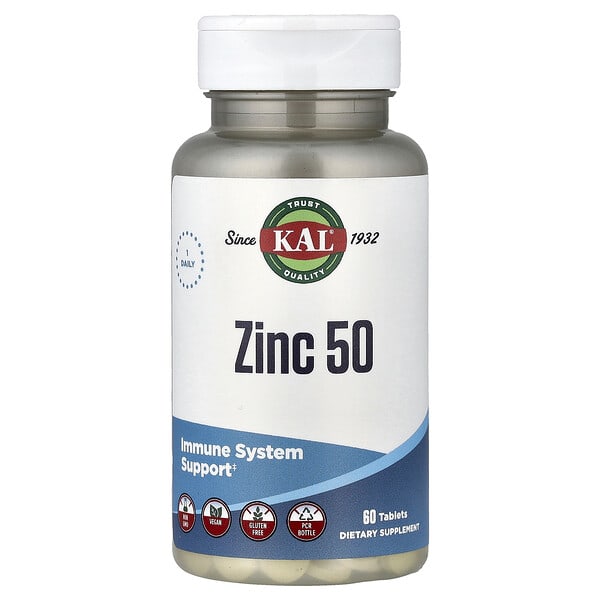 Zinc 50, 60 Tablets