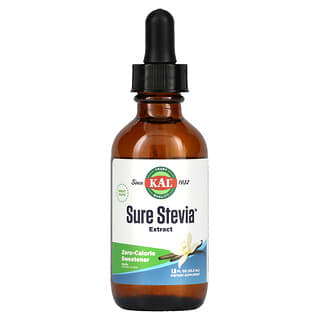 KAL, Sure Stevia, Natürliche Vanille, 53,2 ml