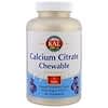 Calcium Citrate Chewable, Natural Blueberry Flavor, 60 Chewables