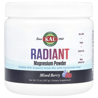 KAL, Illuminating Magnesium Powder, Assorted Berries, 7.3 oz (207 g)