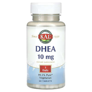 KAL, DHEA, 10 mg, 60 comprimidos