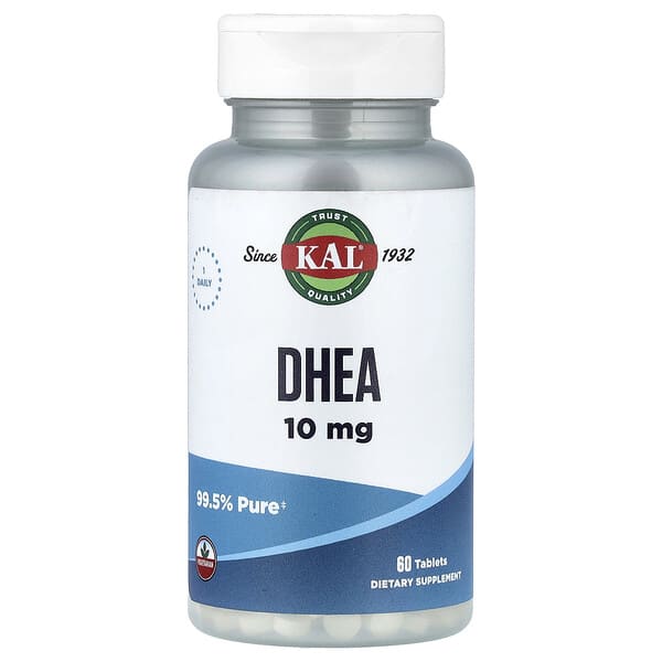 DHEA, 10 mg, 60 Tablets