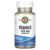 Vitamina E, 134 mg (200 UI), 90 cápsulas blandas
