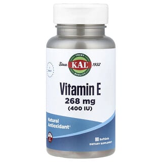 KAL, Vitamin E, 268 mg (400 IU), 90 SoftGels