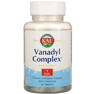كال‏, Vanadyl Complex, 90 Tablets