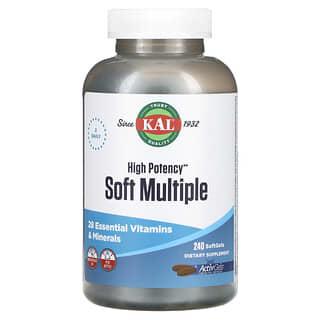 KAL, Soft Multiple, High Potency, 240 SoftGels