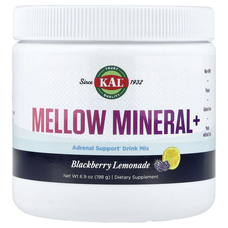 Mellow Mineral+, Blackberry Lemonade, 6.9 oz (198 g)