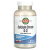 Calcium Citrate D-3, 180 Tablets
