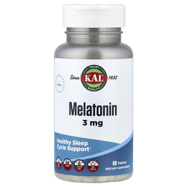 Melatonin, 60 Tablets