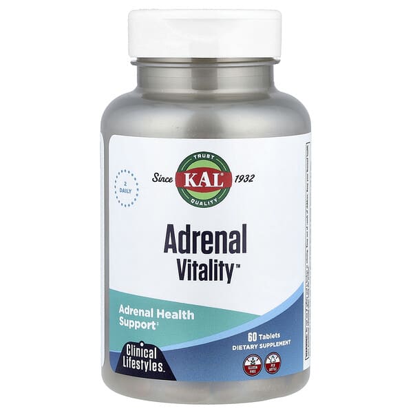 Adrenal Vitality™, 60 Tablets
