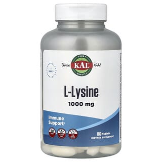 KAL, L-lisina, 1.000 mg, 100 Comprimidos