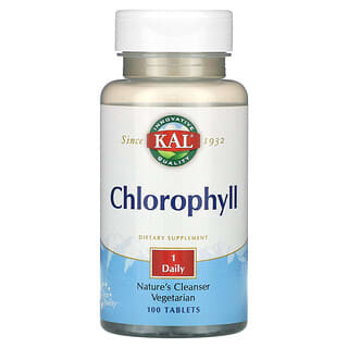 KAL, Chlorophyll, 100 Tablets
