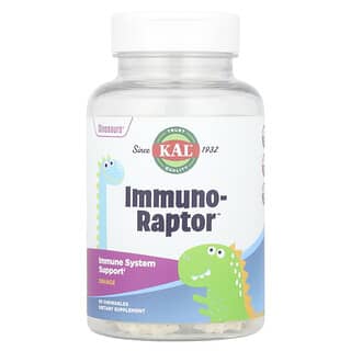 KAL, Dinozorlar, Immuno-Raptor, Turuncu, 60 Çiğnenebilir