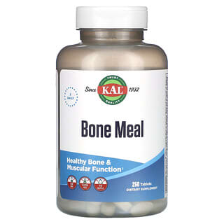 KAL, Bone Meal, 250 Tablets
