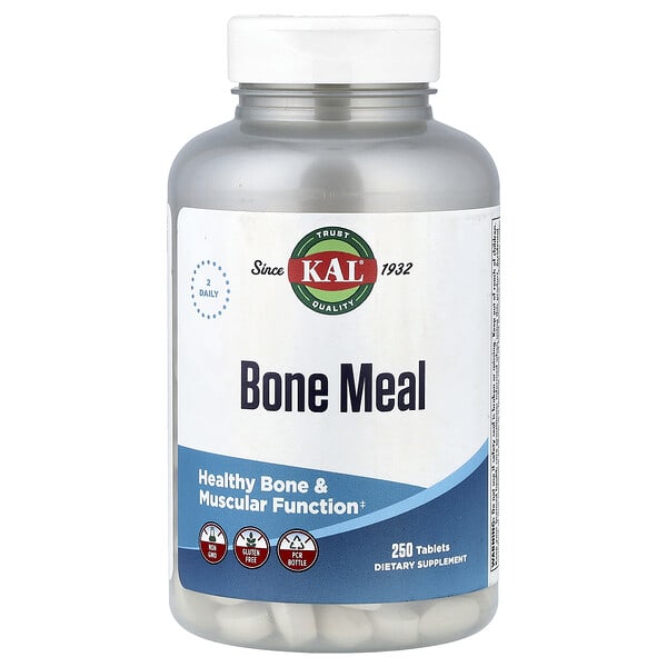 Bone Meal, 250 Tablets