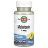 Melatonin, Lemon, 5 mg, 30 Lozenges