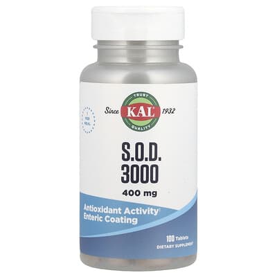 KAL, S.O.D. 3000, 400 mg, 100 Tablets
