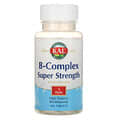 KAL, B-Complex Super Strength, 100 Tablets