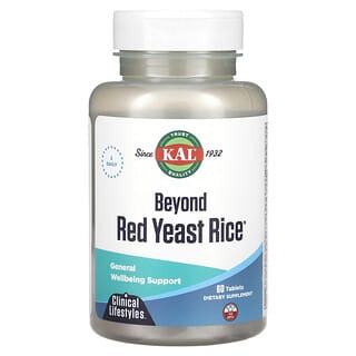 KAL, Beyond, красный ферментированный рис, 60 таблеток
