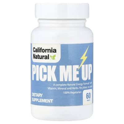 California Natural, Pick Me Up, 60 Tablets
