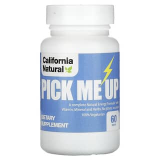 California Natural, Pick Me Up, 60 Tabletten