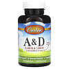 Vitamina A e D, 250 Cápsulas Softgel