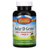 Solar D Gems®, Vitamina D3 más omega-3, Limón natural, 120 cápsulas blandas