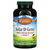 Solar D Gems, Natural Lemon , 100 mg (4,000 IU), 360 Soft Gels