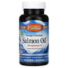 Olio di salmone arricchito con omega 3, 500 mg, 50 capsule molli (250 mg per capsula molle)