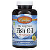 Carlson, The Very Finest Fish Oil, Limón natural, 700 mg, 120 cápsulas blandas