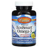 Oméga-3 norvégien sauvage EcoSmart, Citron naturel, 1000 mg, 90 capsules à enveloppe molle (500 mg par capsule à enveloppe molle)