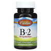 Витамин B2, 100 мг, 100 вегетарианских таблеток