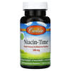 Ниацин-тайм, 500 мг, 100 вегетарианских таблеток
