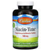 Ниацин-тайм, 500 мг, 250 вегетарианских таблеток