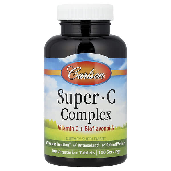 Super C Complex, 100 Vegetarian Tablets
