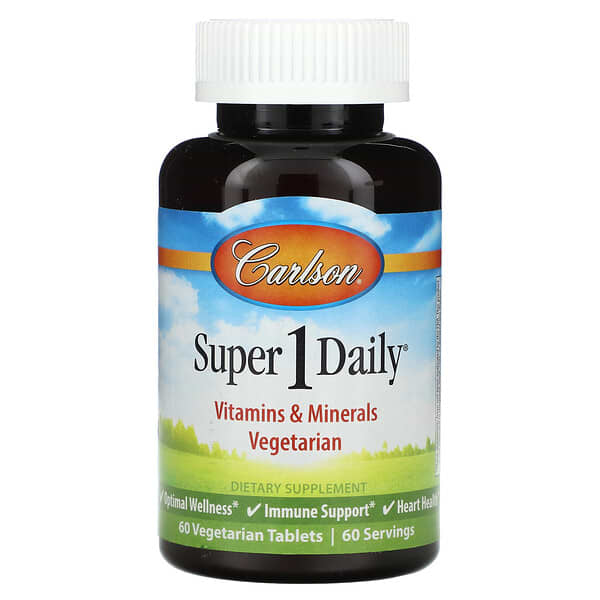 Carlson, Super 1 Daily®, 베지 정제 60정