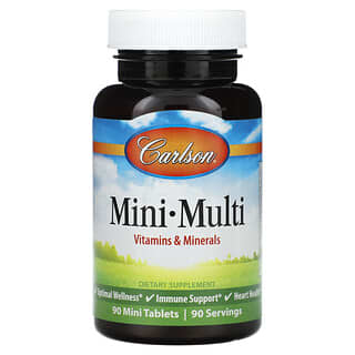 Carlson, Mini Multi, 90 Mini-Tabletten