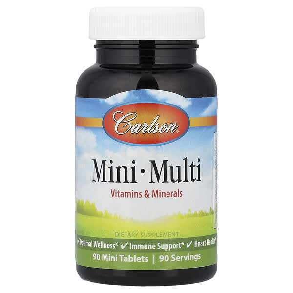 Carlson Mini Multi, 90 Mini Tablets