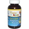 For Kids, Chewable Vitamins and Minerals,  Natural Blue Raspberry Flavor, 180 Tablets
