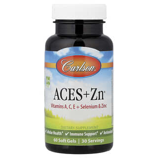 Carlson, Ases + Zn, 60 Cápsulas Softgel