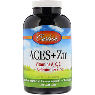 Carlson Labs, Aces + Zn, 360 gels souples