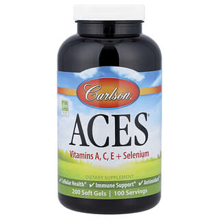Carlson, ACES, 200 mäkkých gélových kapsúl