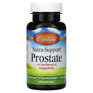 Carlson, Nutra-Support Prostate, 60 Soft Gels