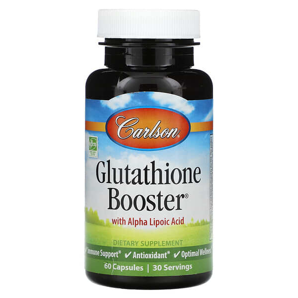 Carlson Glutathione Booster, 60 Capsules