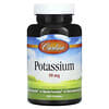 Potasio, 99 mg, 250 tabletas