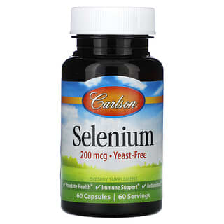 Carlson, Selenium , 200 mcg, 60 Capsules