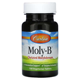 Carlson, Moly-B, 100 вегетарианских таблеток