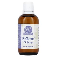 Carlson, E•Gem Oil Drops, 2 fl oz