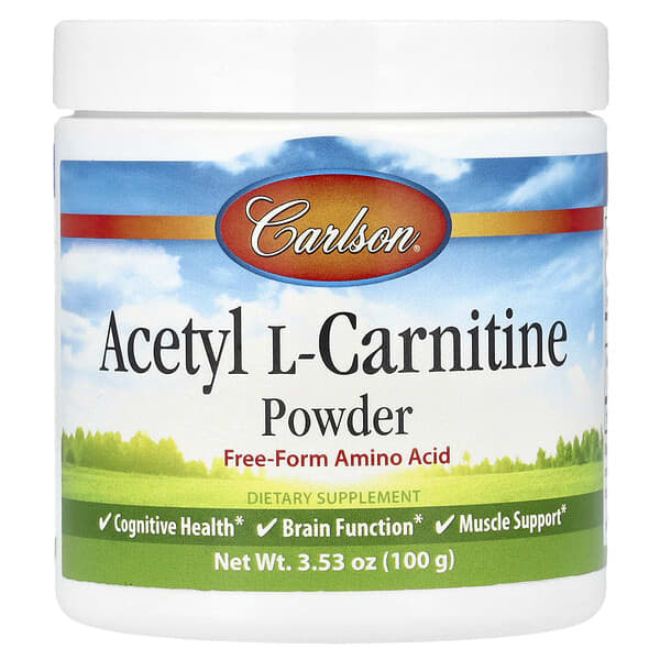 Acetyl L-Carnitine Powder, 3.53 oz (100 g)